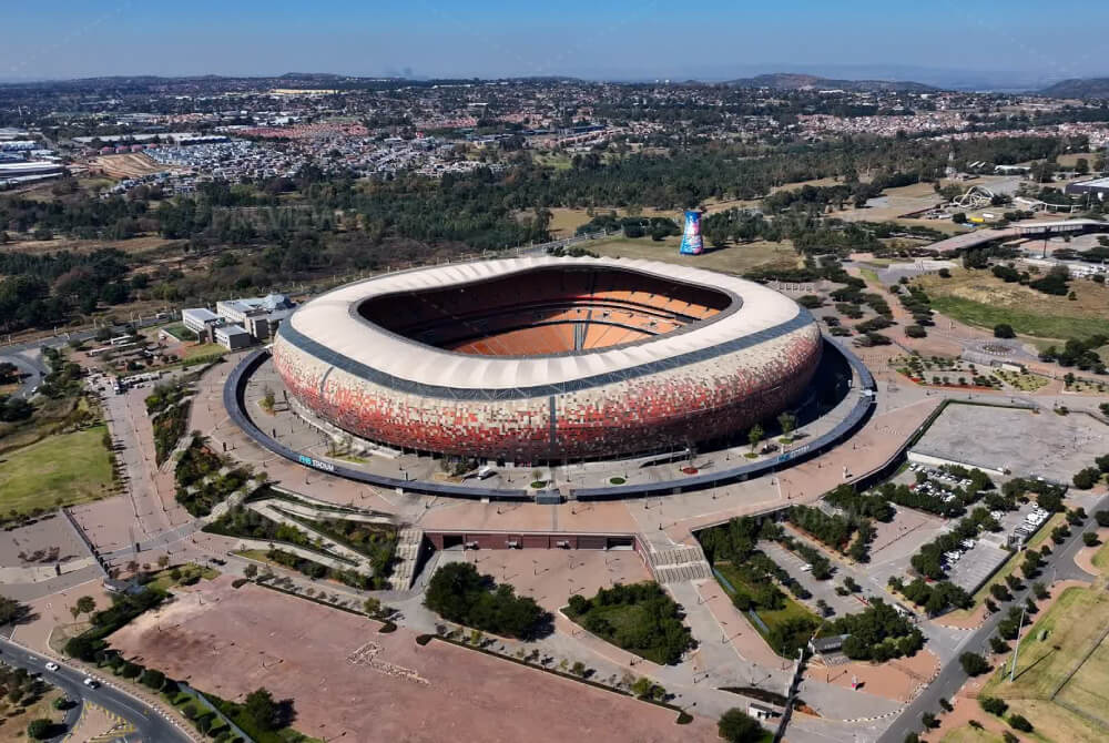 FNB Stadium in Africa